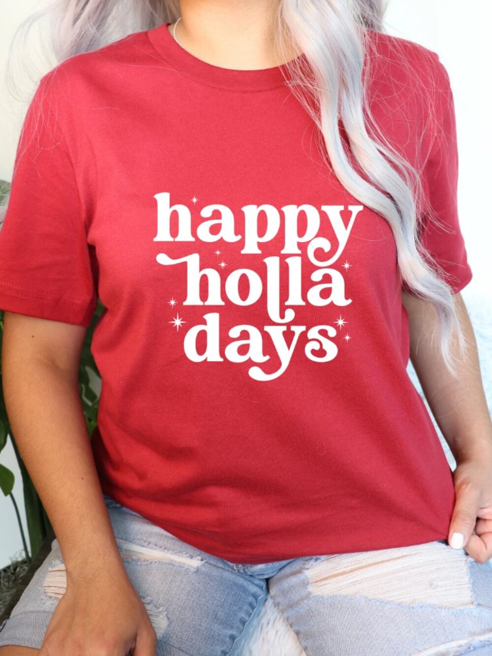 Happy Holla Days Handmade Tee
